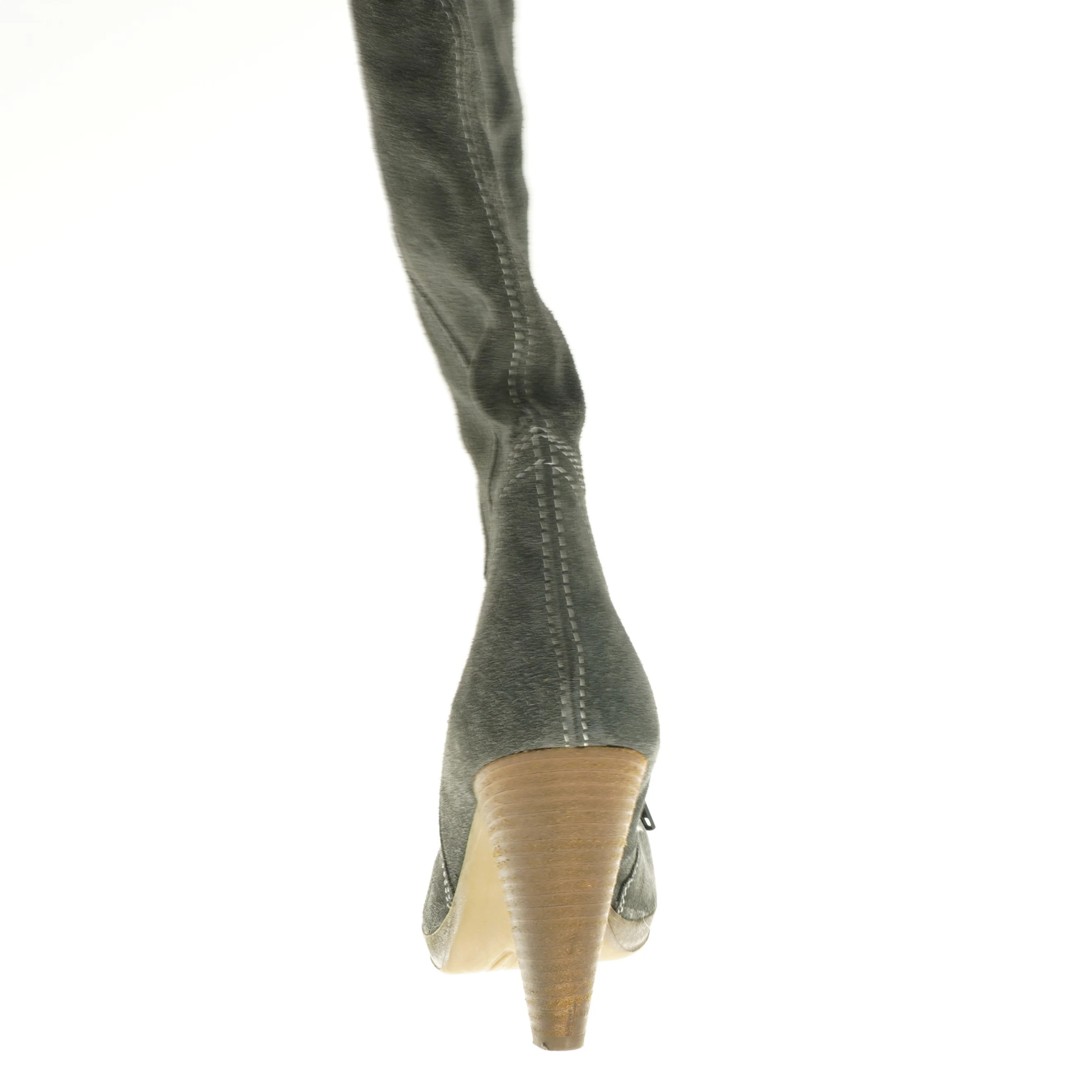 Overknee støvler med høj hæl fra Ubestemt (str. sål: 24 cm)