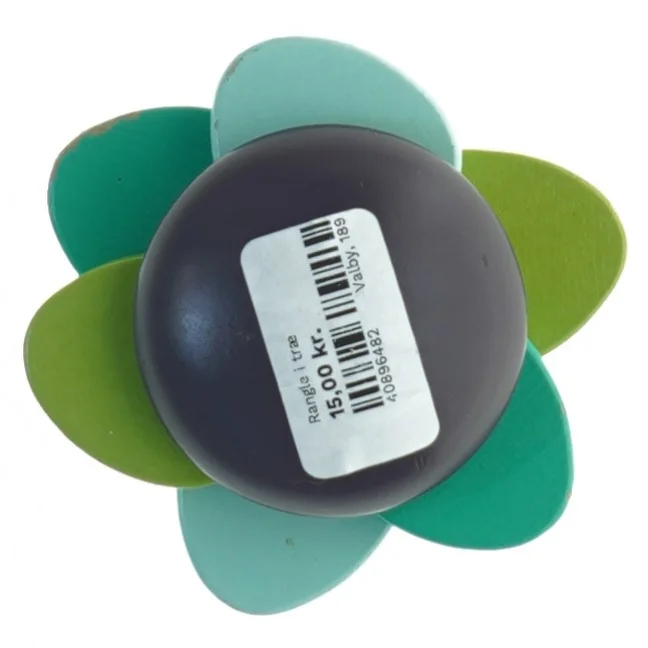 Trælegetøj Blomst med Bi (str. 9 x 9 cm)