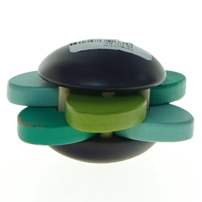 Trælegetøj Blomst med Bi (str. 9 x 9 cm)