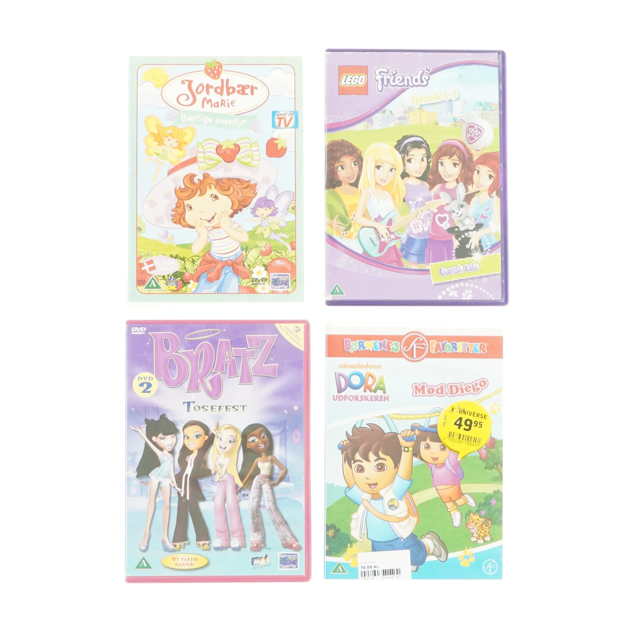 Dvd er til børn 4 styks (dvd)