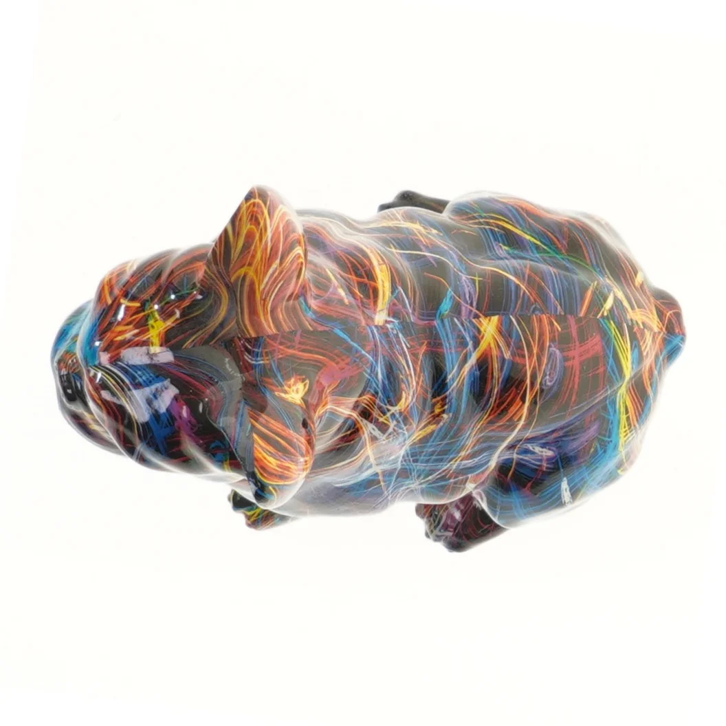 Dekorativ hundefigur (str. 21 cm)