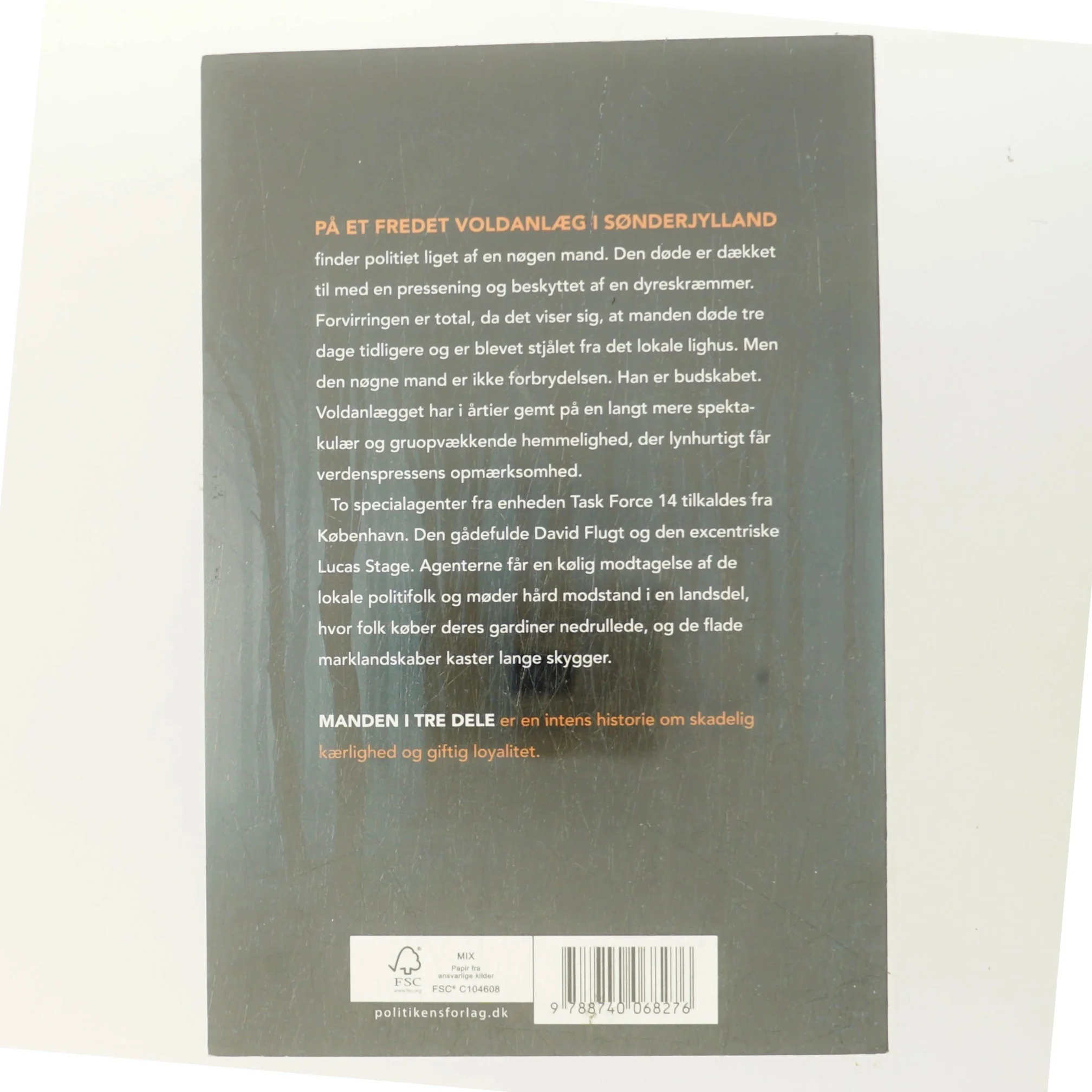 Manden i tre dele af Thomas Bagger (Bog)