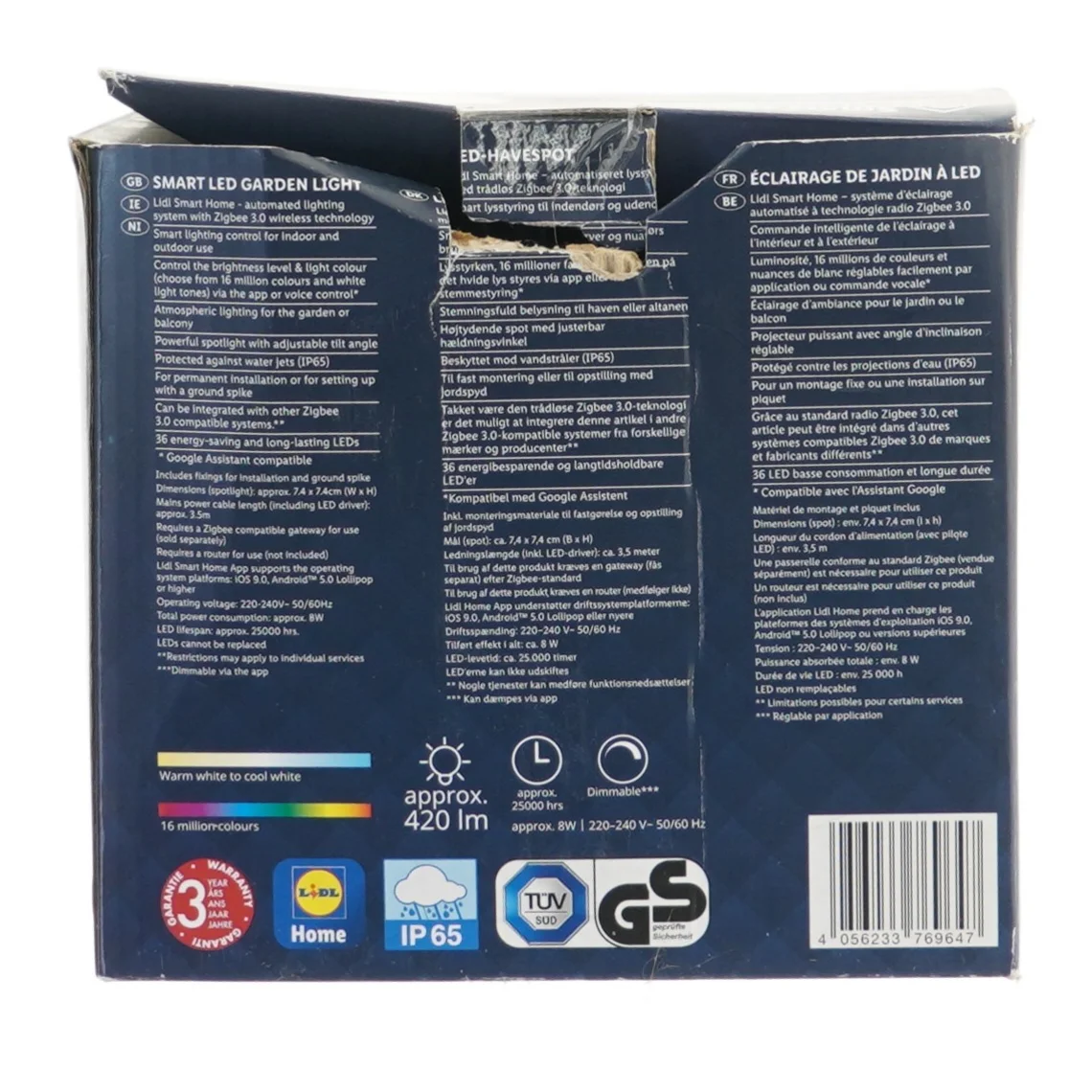  Garden light fra Smart Home (str. 11,5 cm)