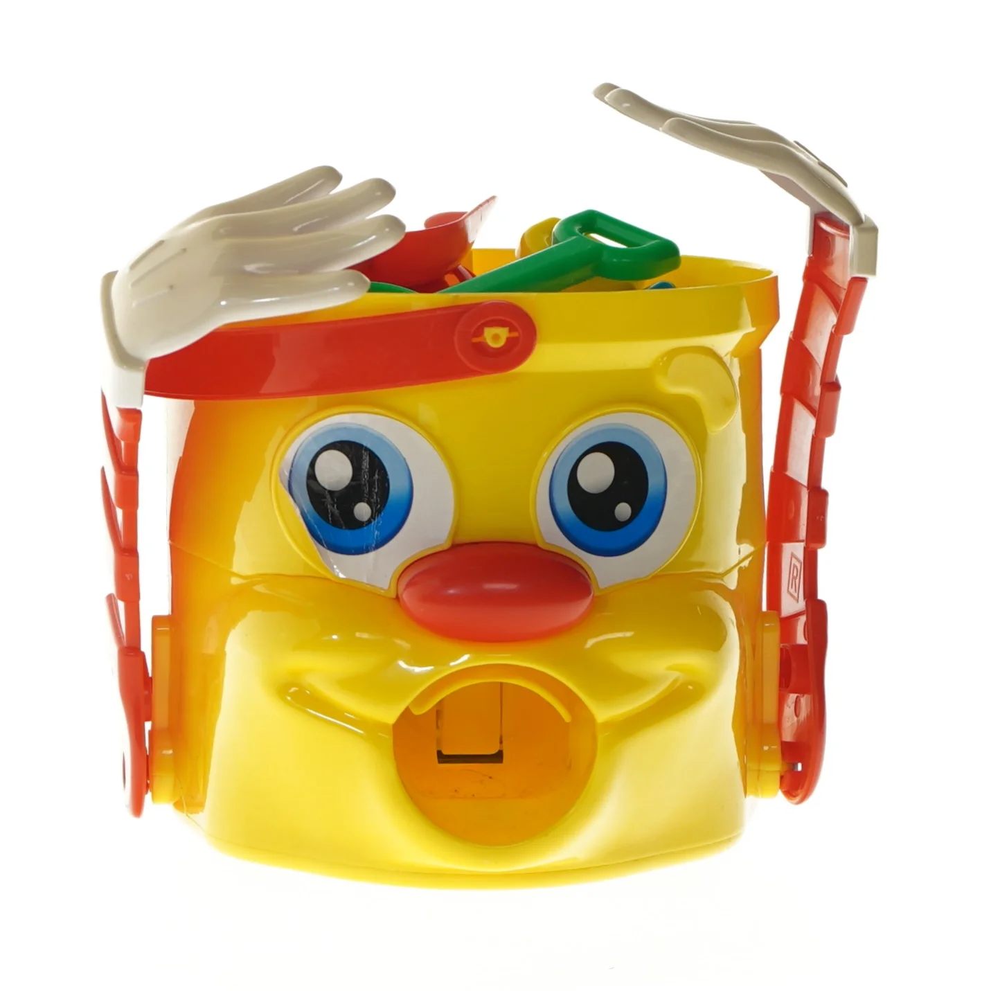 Plastik leget&oslash;js spand med tilbeh&oslash;r (str. 15 cm)