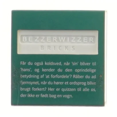 Bezzerwizzer Bricks Det Danske Sprog spil fra Bezzerwizzer (str. 7x7 cm)