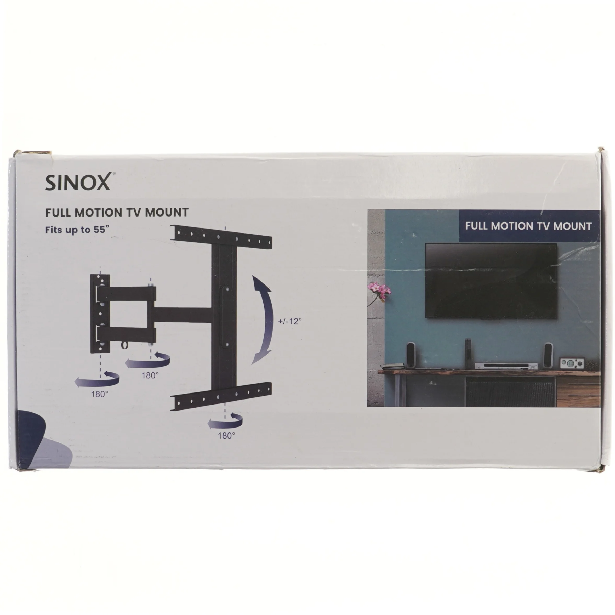 Sinox fuld bev&aelig;gelse TV beslag fra Sinox