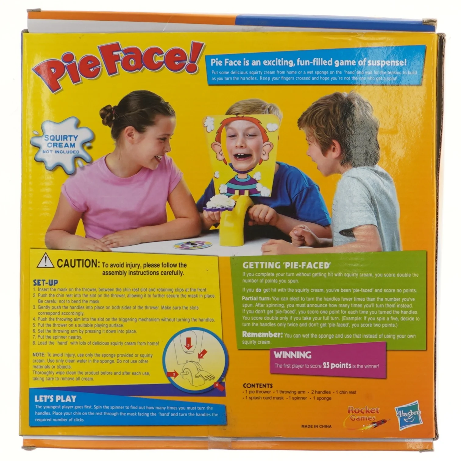 Pie Face spil fra Hasbro