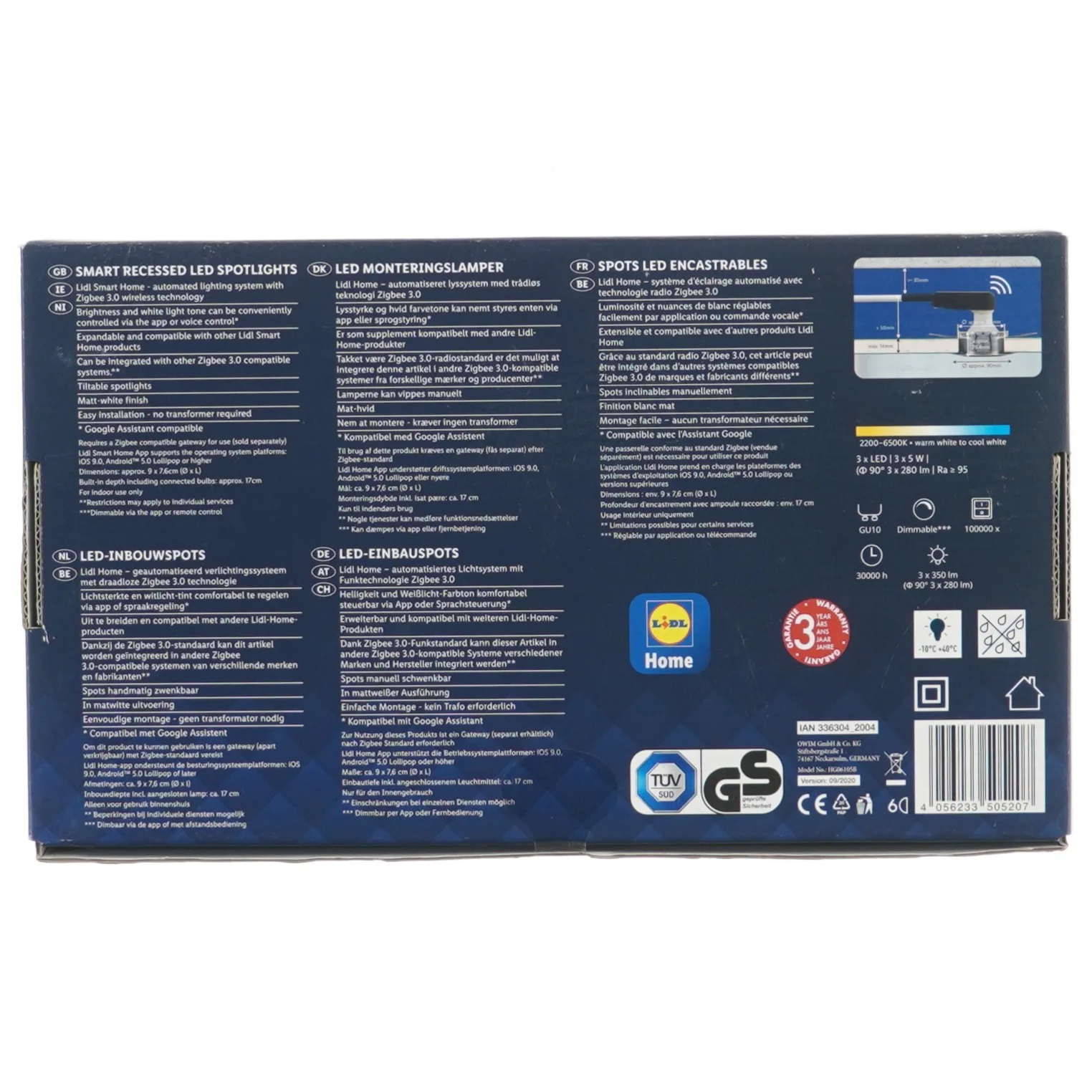 Ny!! Smart LED spotlights fra Livarnolux