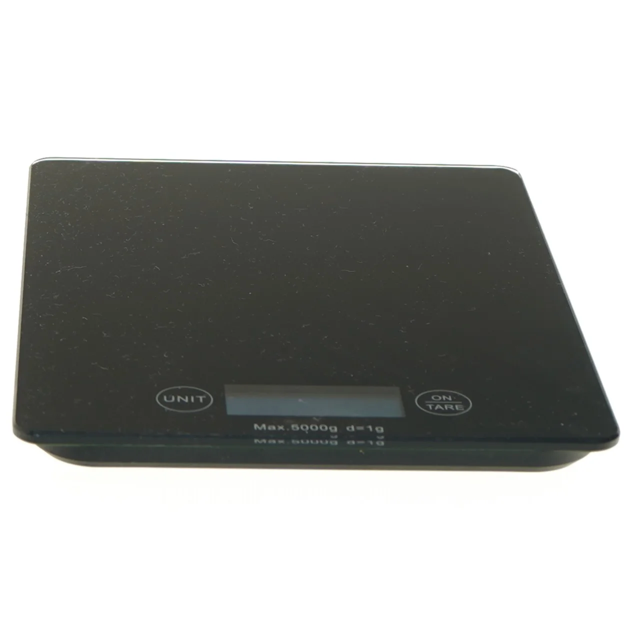 Køkkenvægt, digital (str. 20,5x16,5 cm)