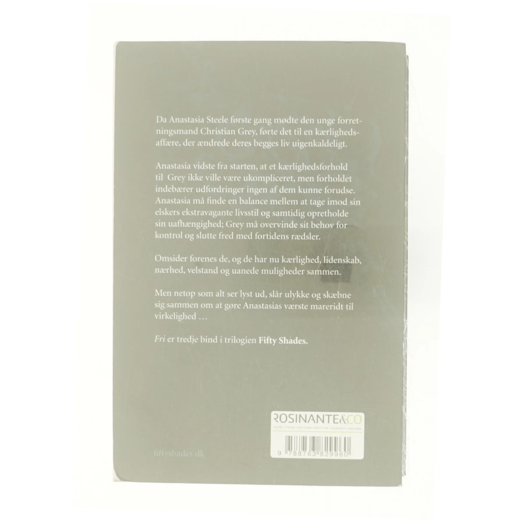 Fifty shades. Bind 3, Fri af E. L. James (Bog)