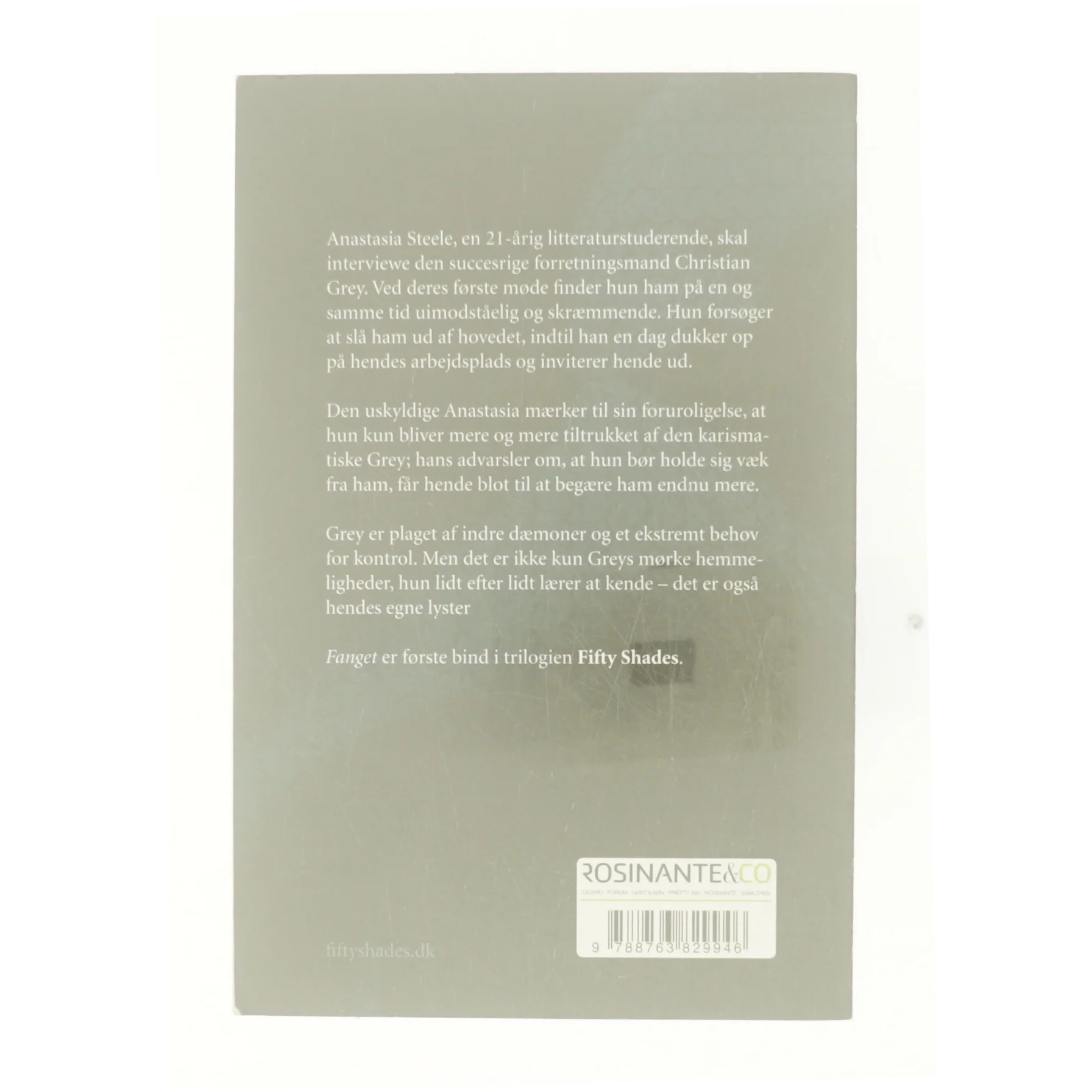 Fifty Shades, Fanget af E.L.James