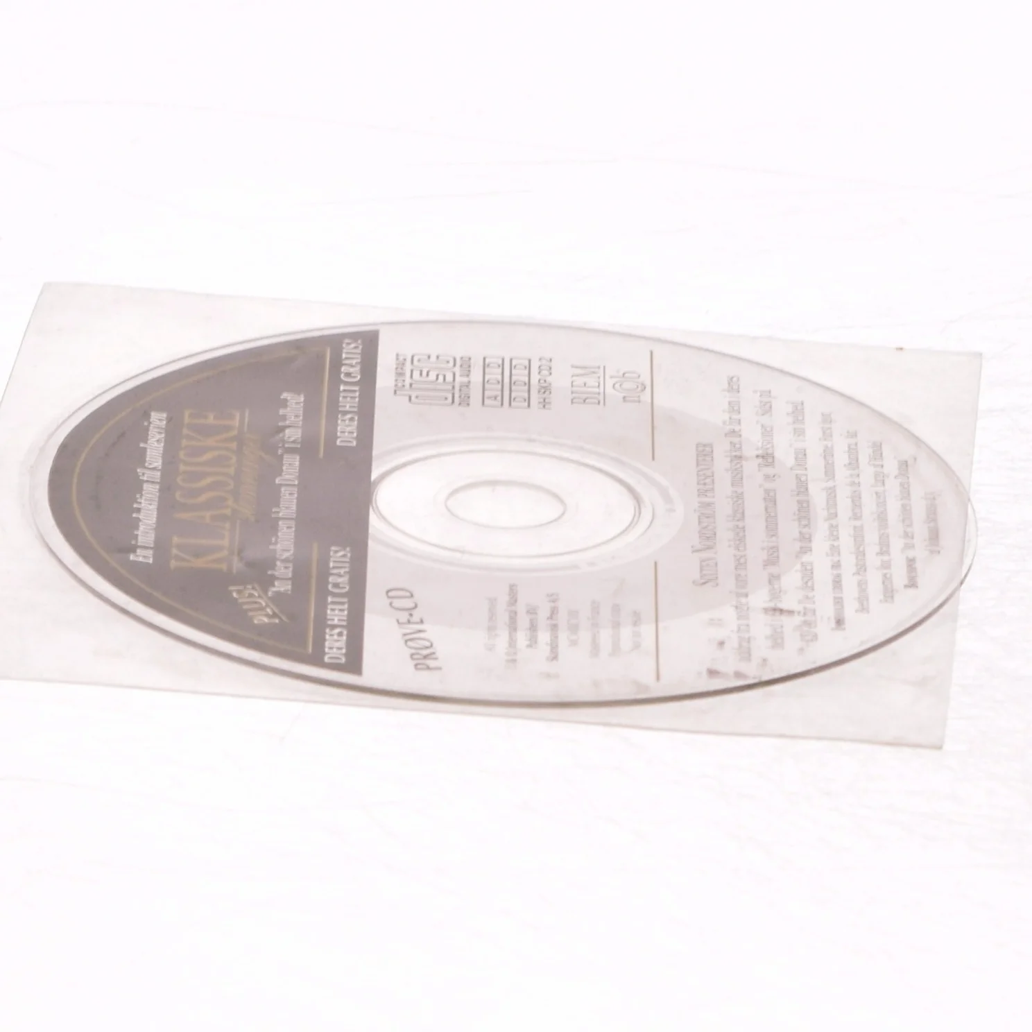 CD med klassisk musik