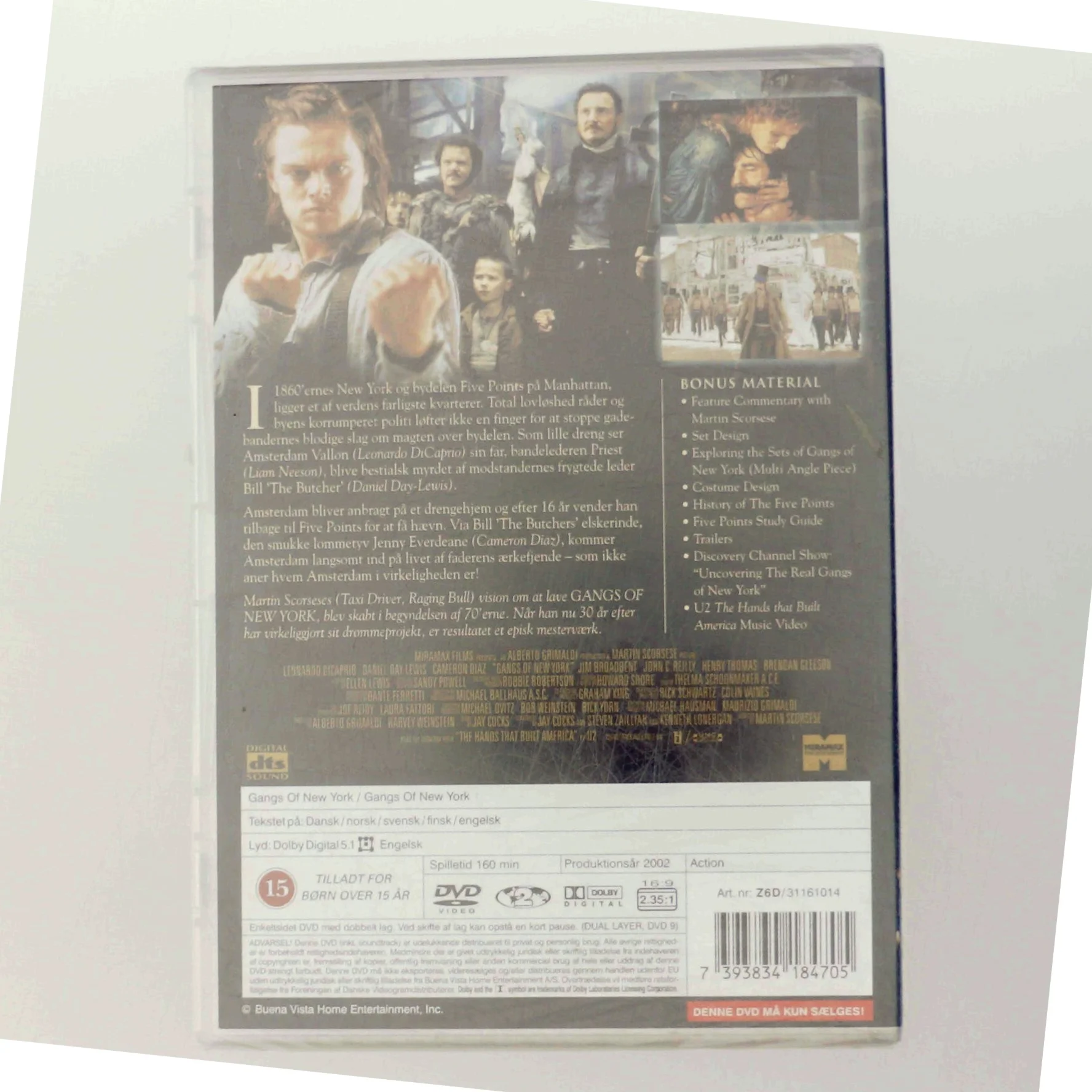 Gangs of New York Dk