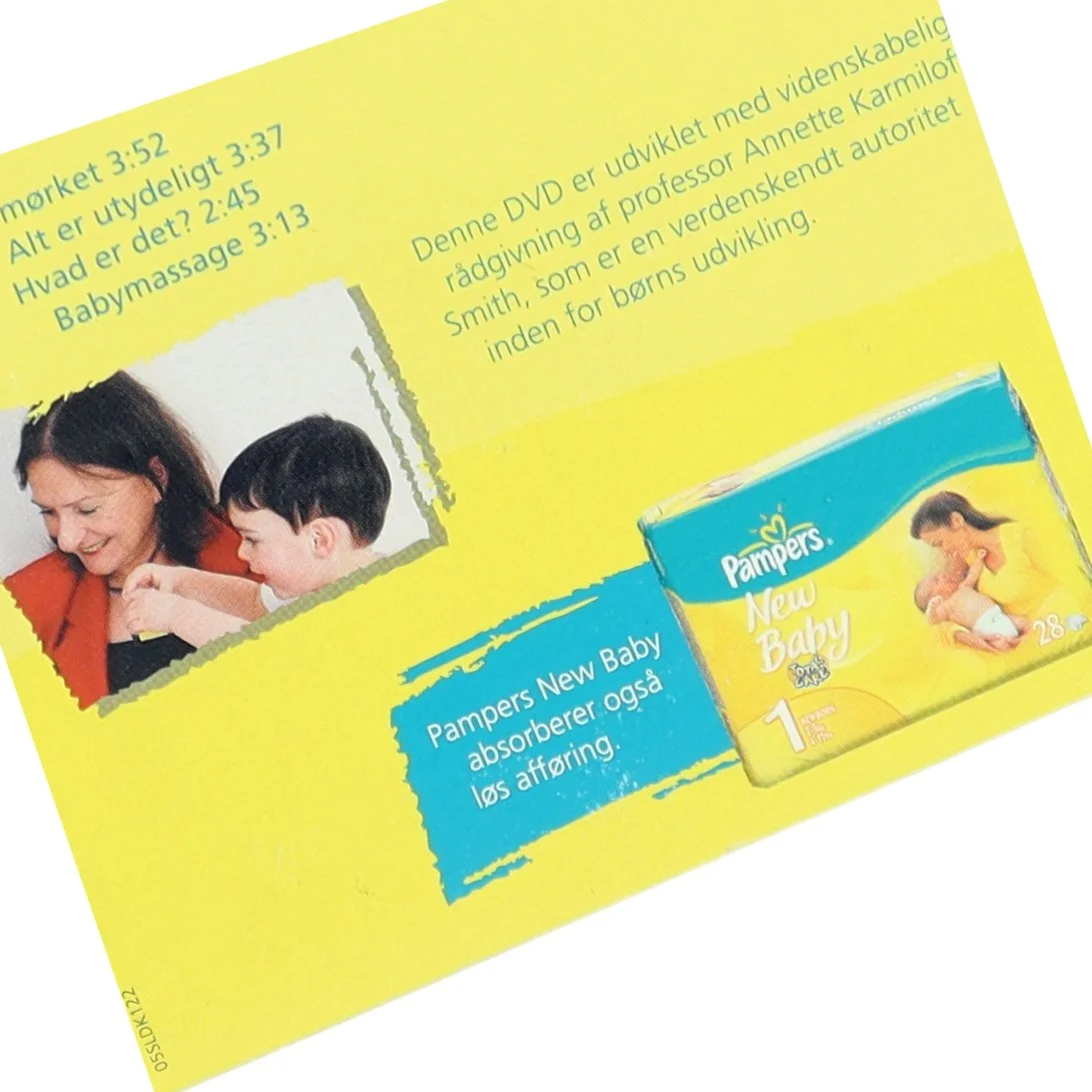 Pampers Informations DVD fra Pampers