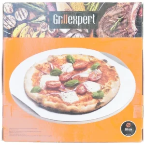 Pizza sten inkl aluplade fra Grillexpert (str. 38 cm)