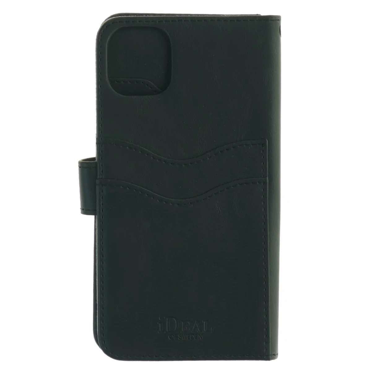 Sort læderetui til smartphone fra Ideal of Sweden (str. 16 x 8,5 cm)