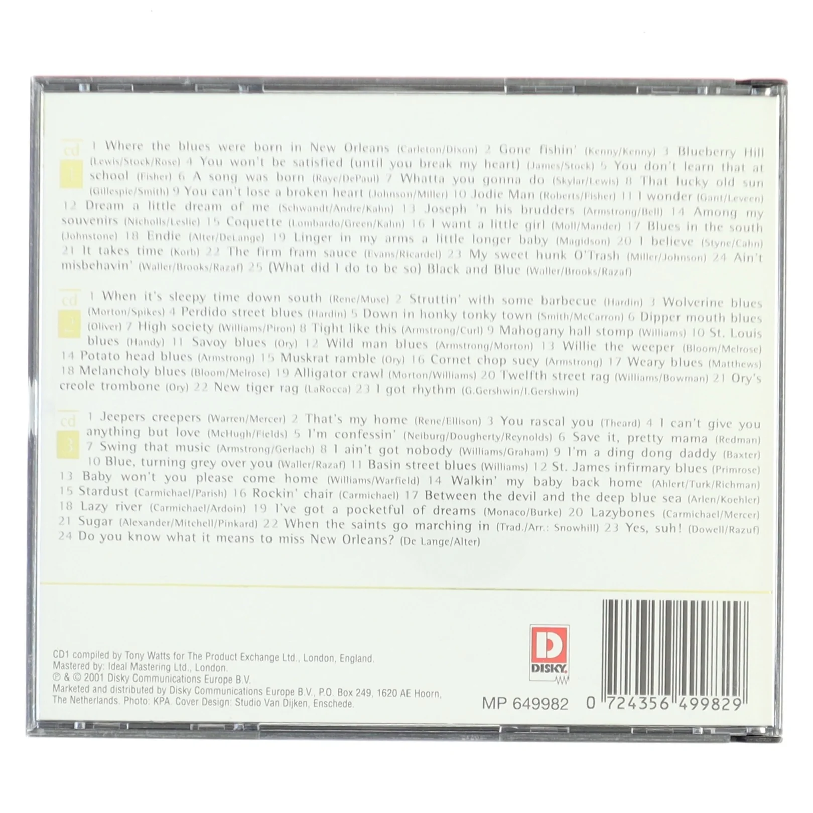 Louis Armstrong CD-samling