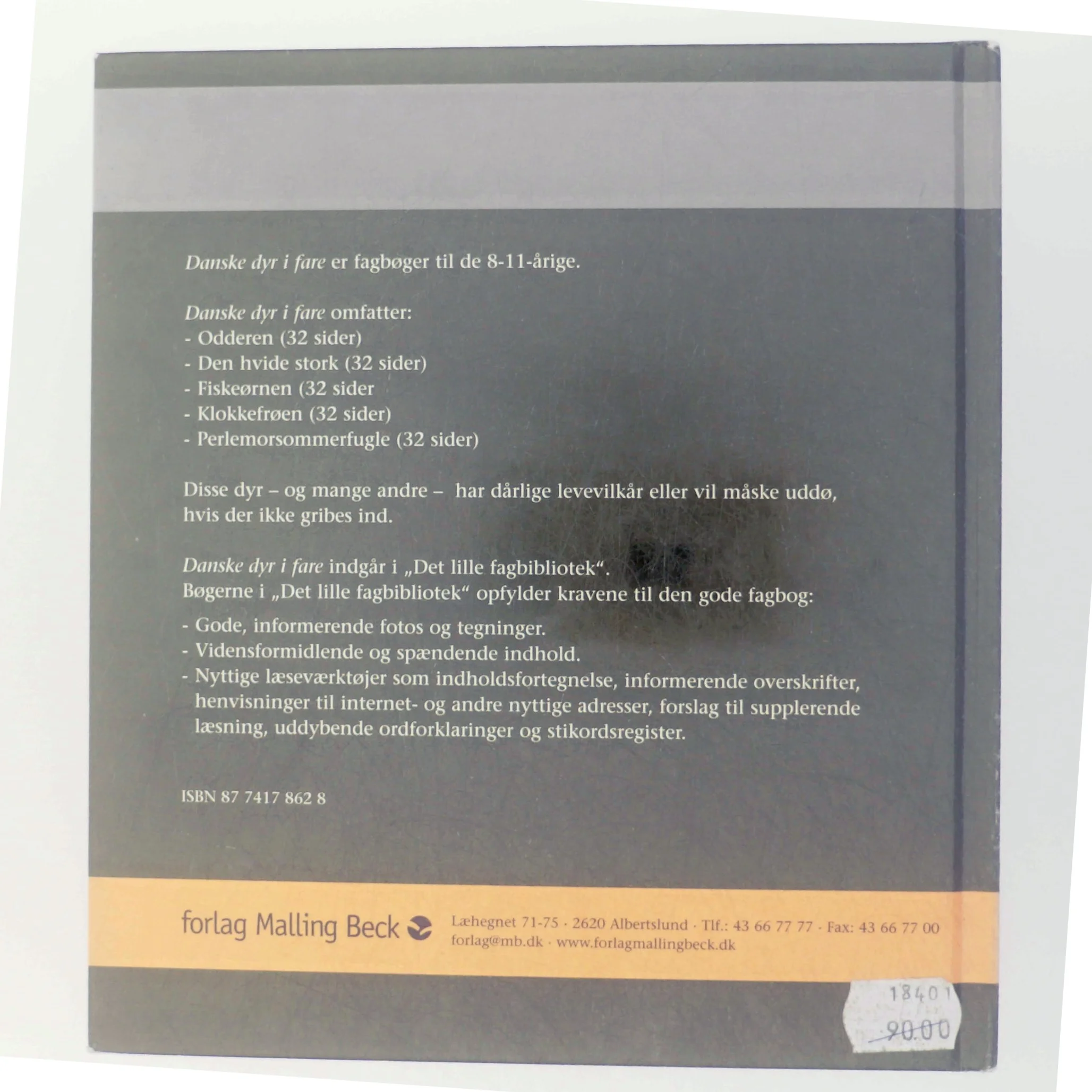 Bog om danske dyr i fare