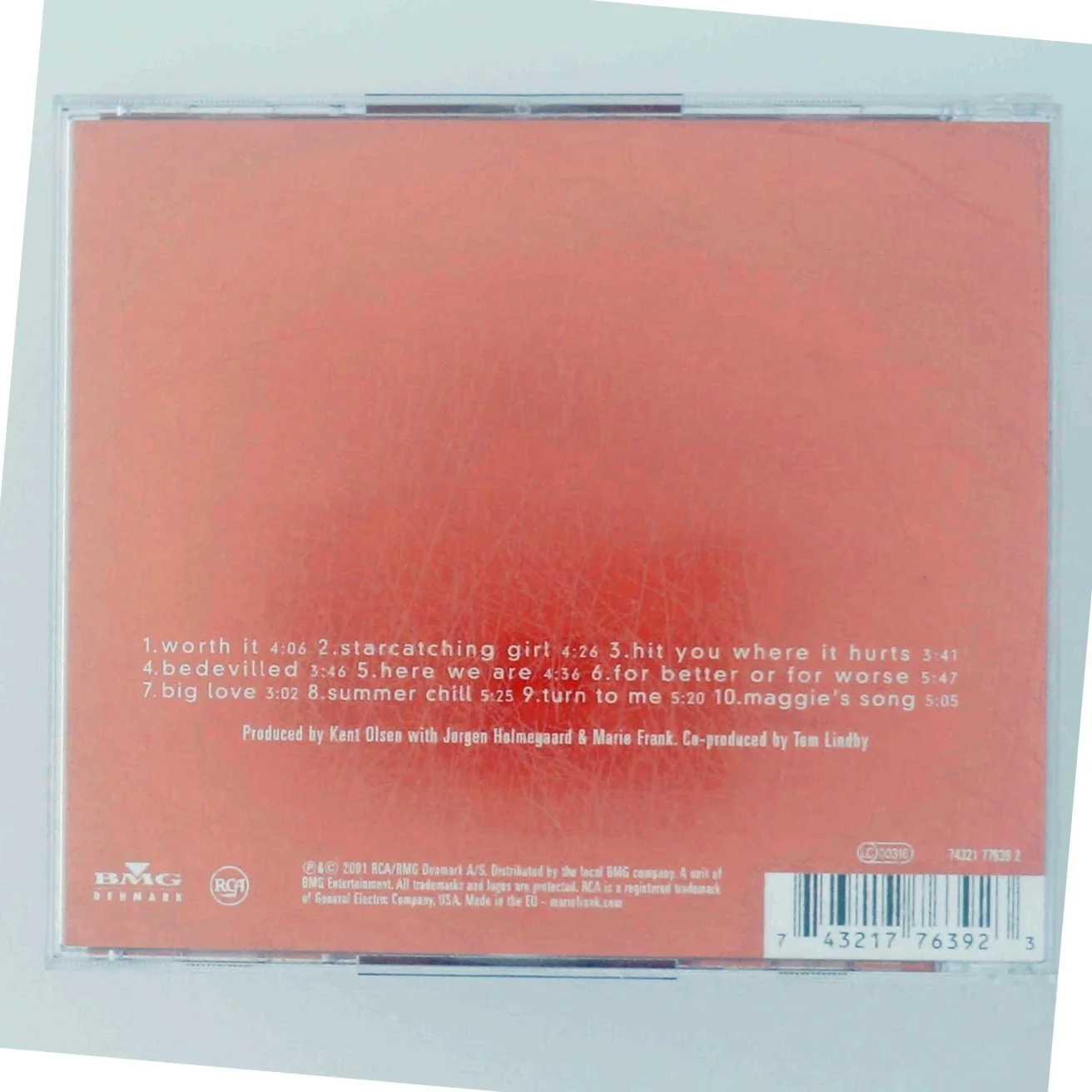 Marie Frank fra BMG Denmark