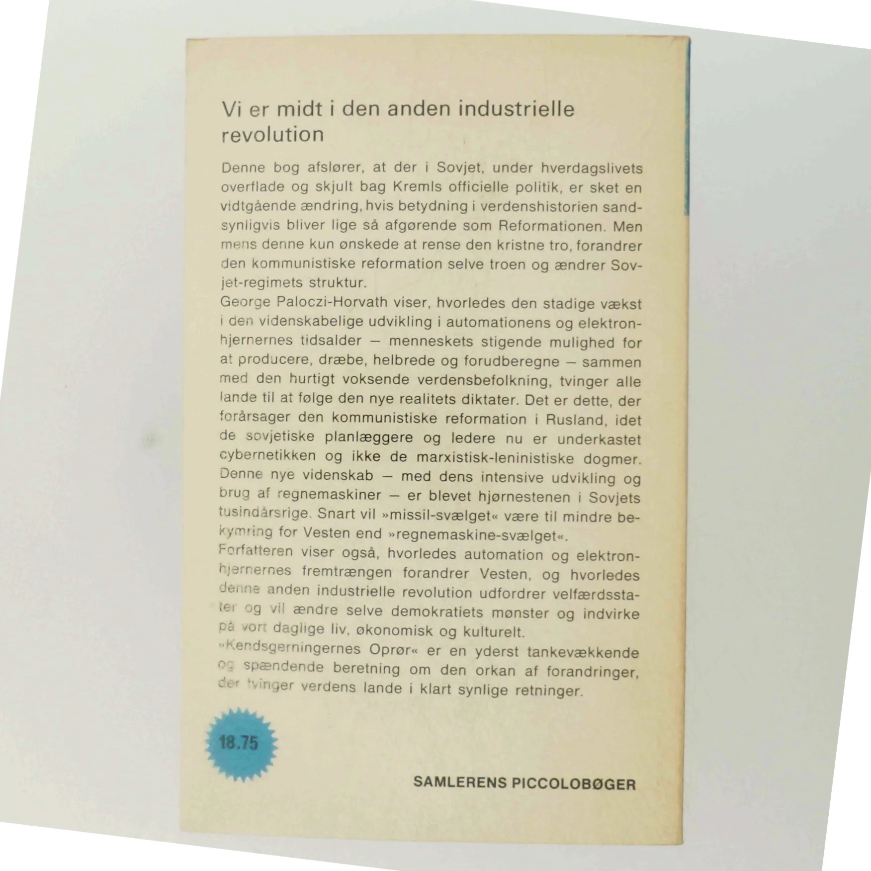 Kendsgerningernes oprør af George Paloczi-Horvath fra Samleren