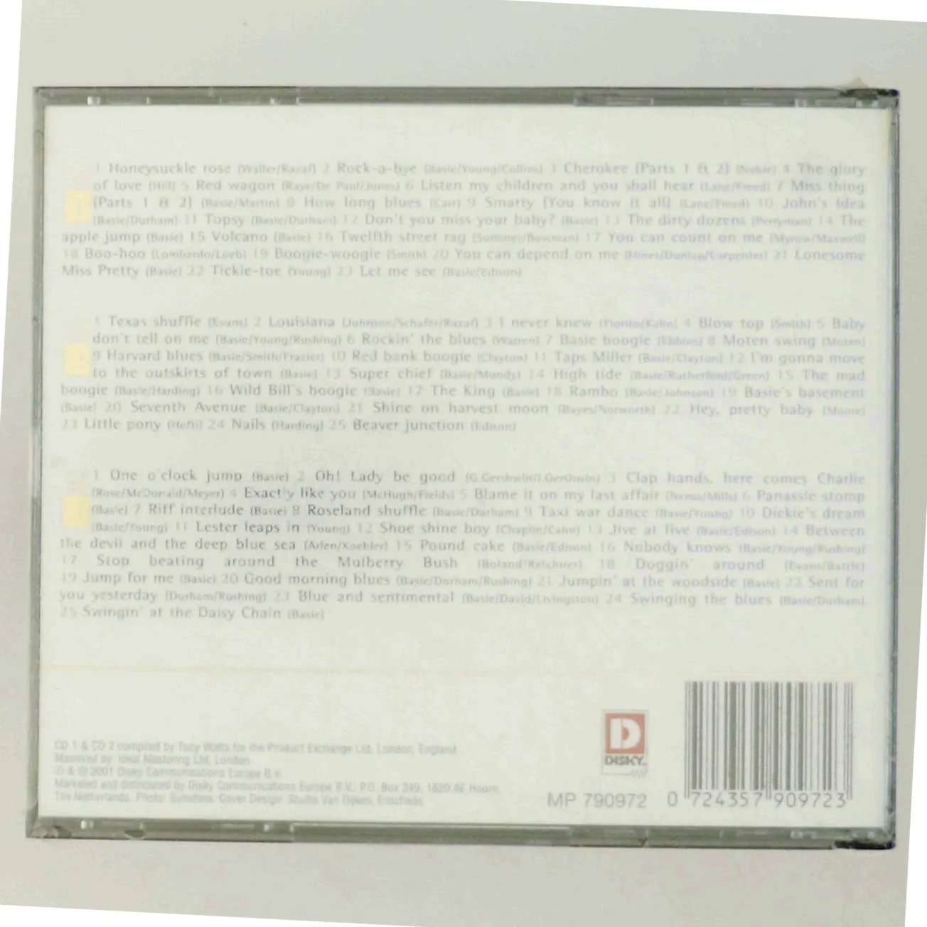 Count Basie CD-boksset