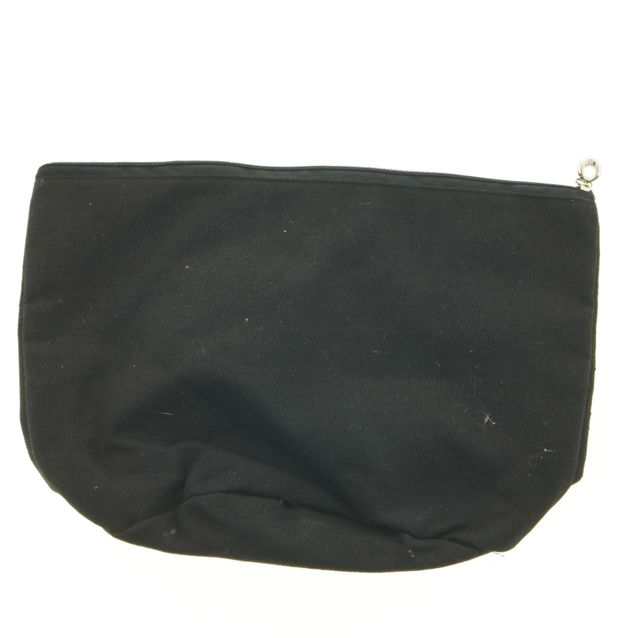 Sort kanvas kosmetikpung fra Hello Kitty (str. 27 x 19 cm)