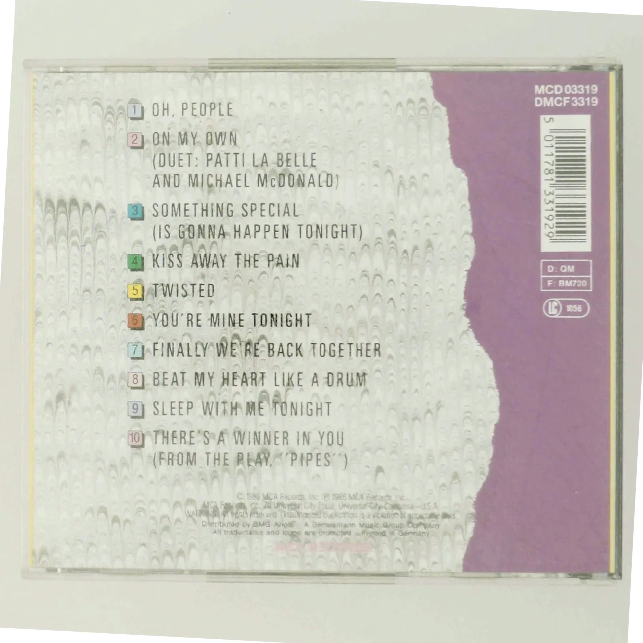 Patti LaBelle - Winner In You CD fra MCA Records