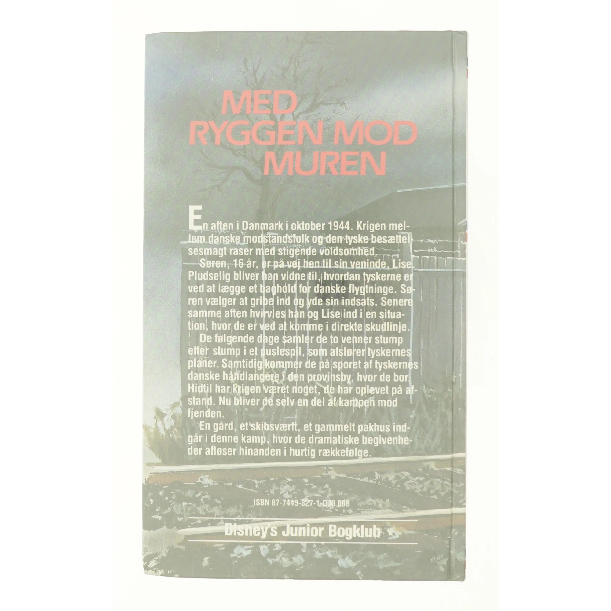 Med ryggen mod muren af Jens Jørgensen (bog)