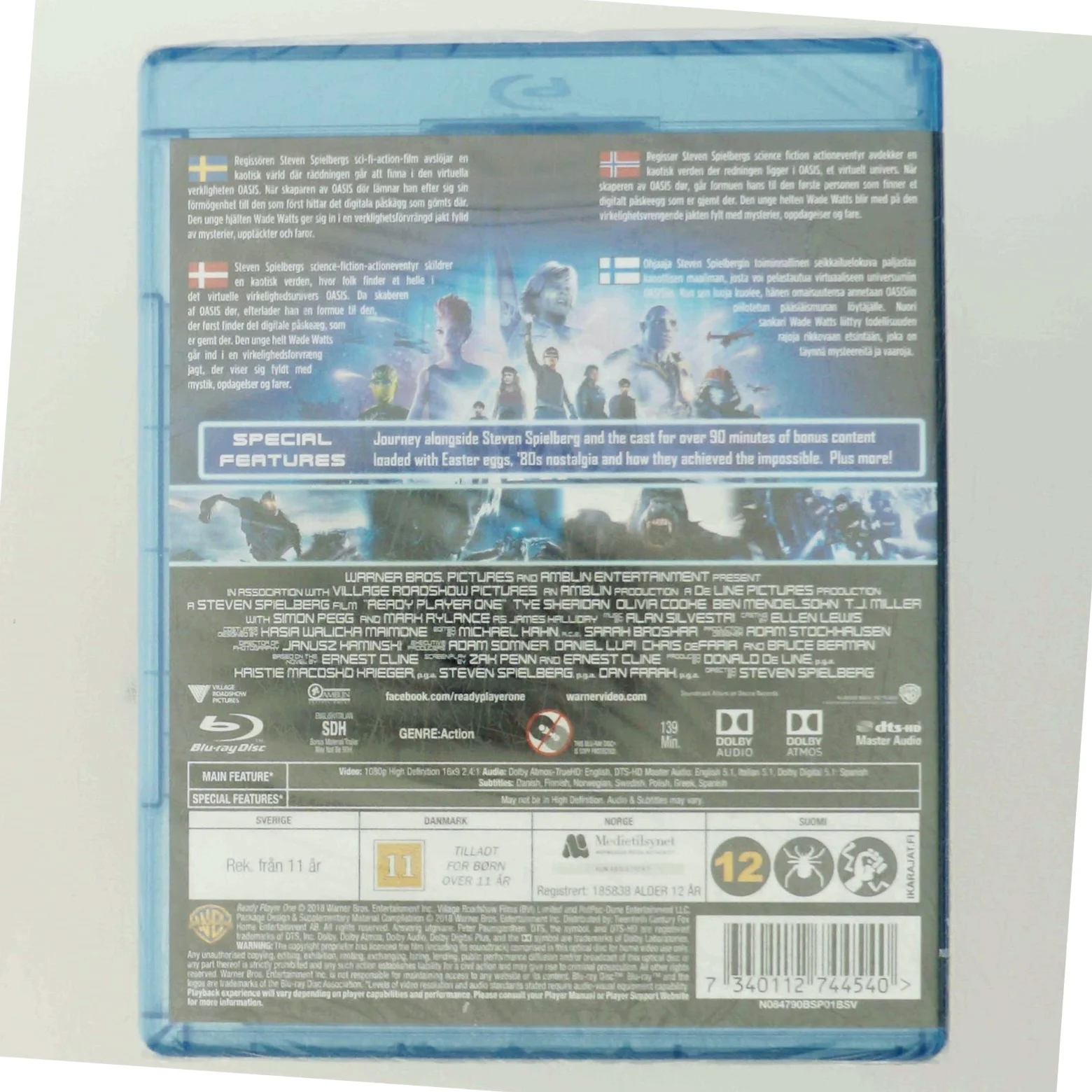 Ready Player One Blu-Ray