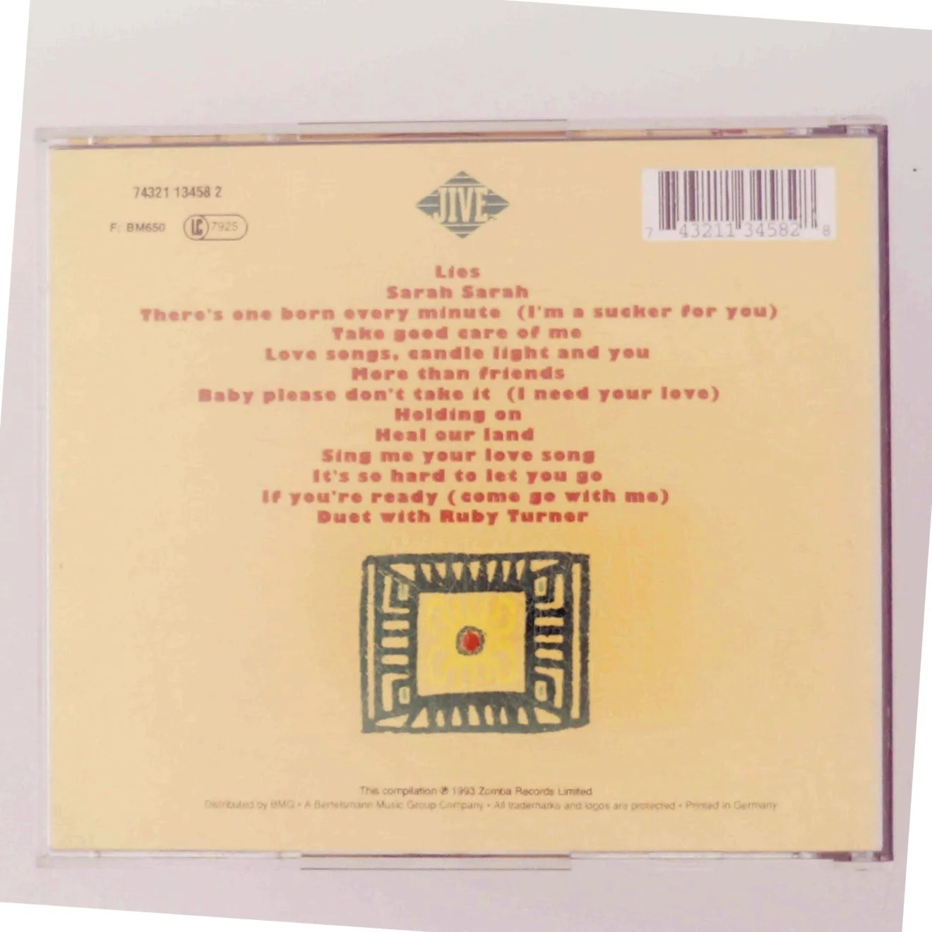 CD Album - The Best of Jonathan Butler fra Jive