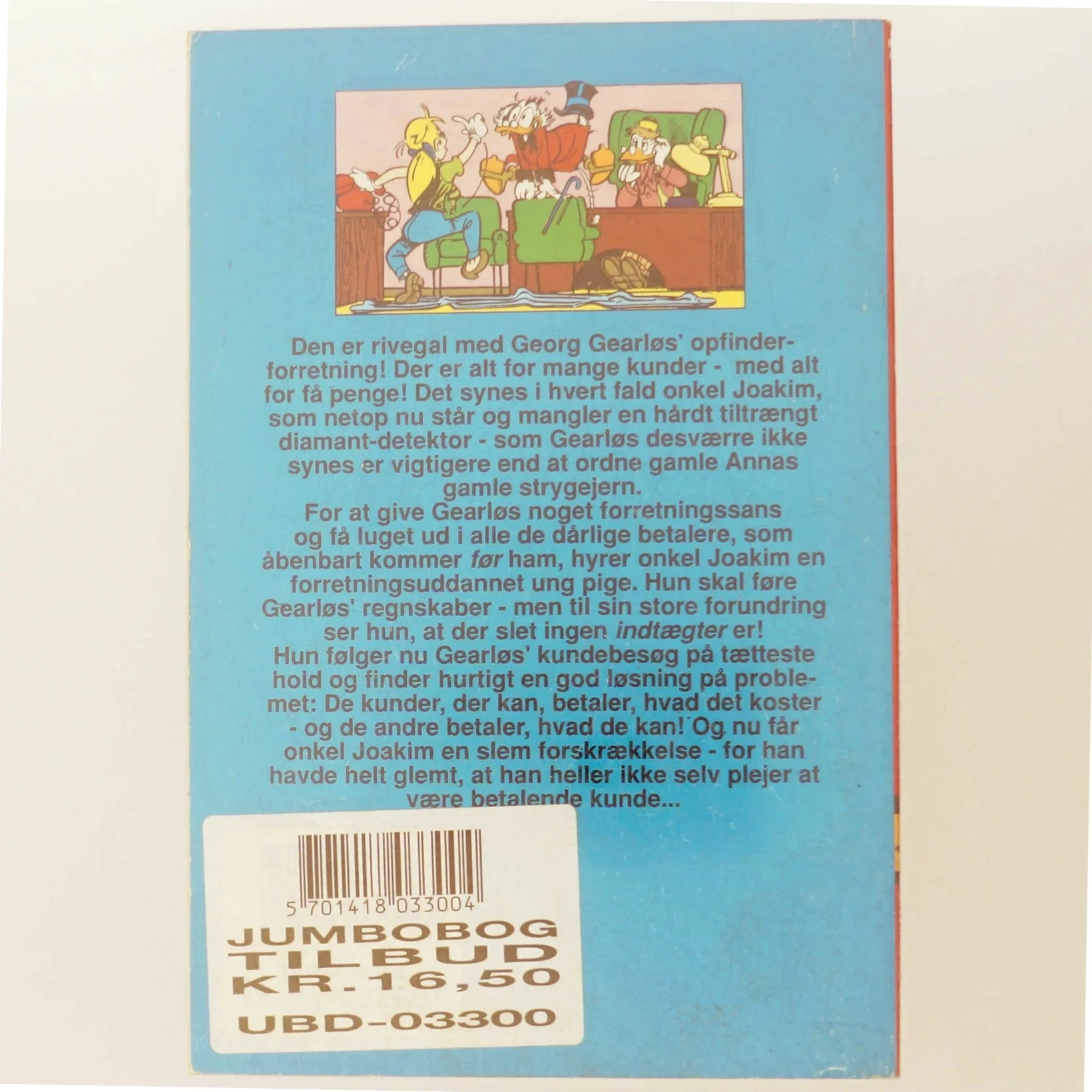 Walt Disney's Jumbobog 122, Kom igen, onkel Joakim fra Serieforlaget, Gutenberghus Gruppen