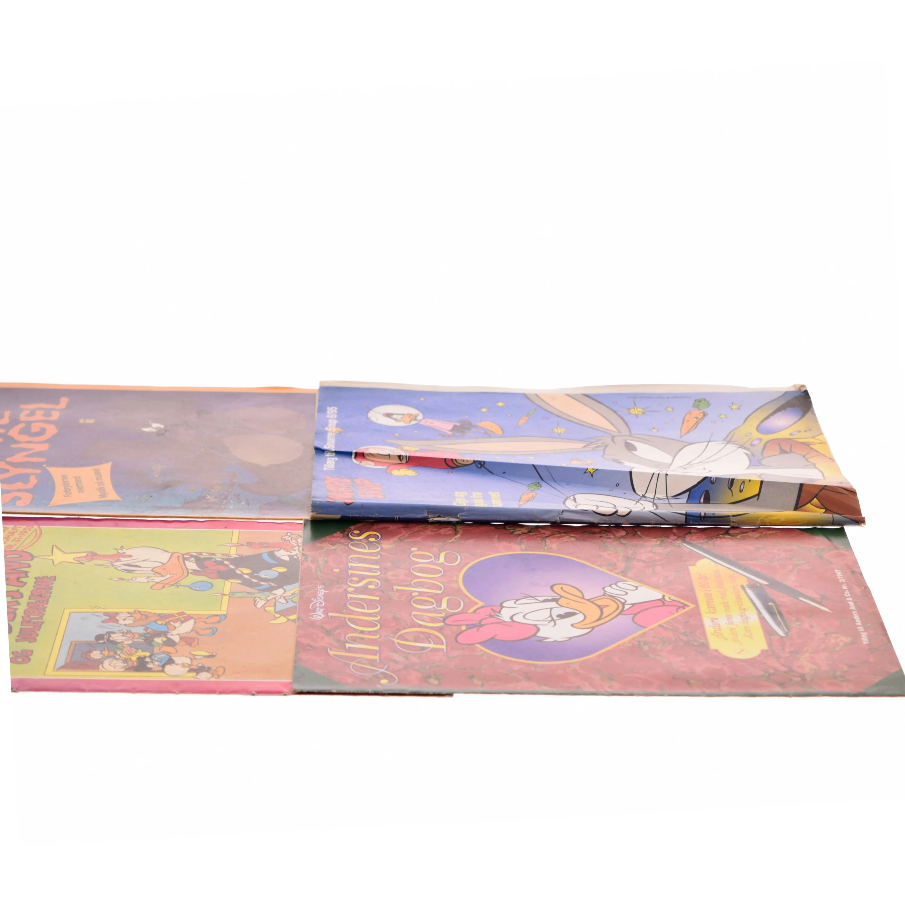 Samling af Anders And blade og kampagnematerialer