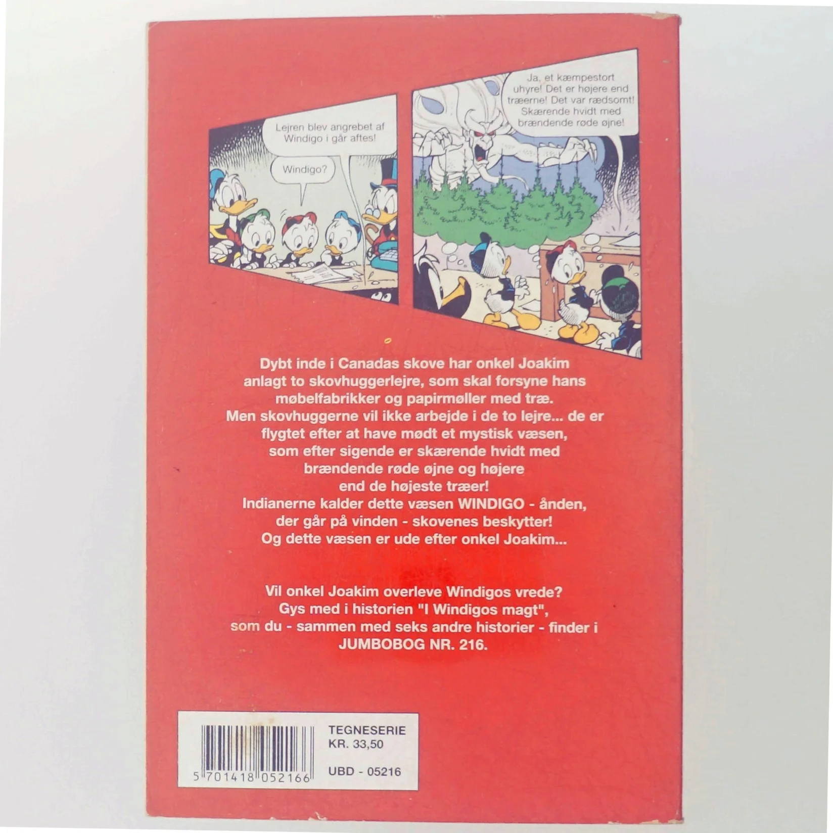 Jumbobog nr. 216 - I Windigos magt fra Disney