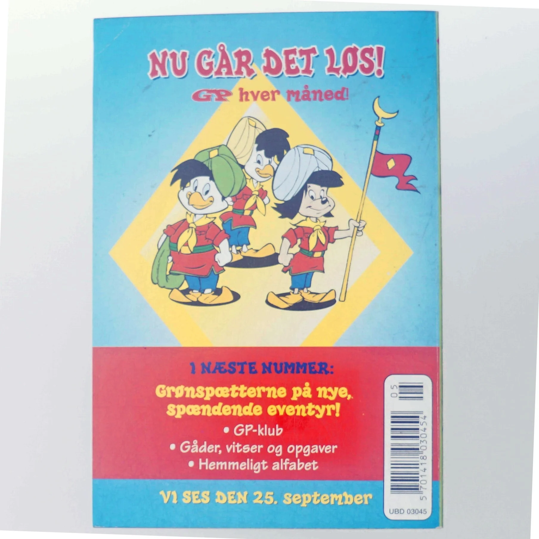 Anders And Grønspætte-patruljen Tegneserie fra Disney