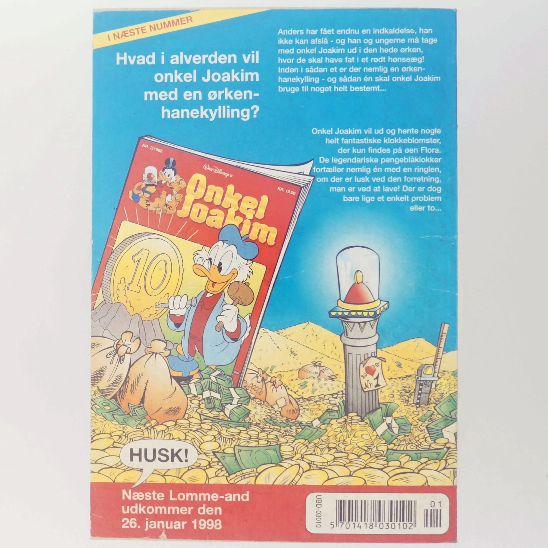 Anders And Pocket fra Disney