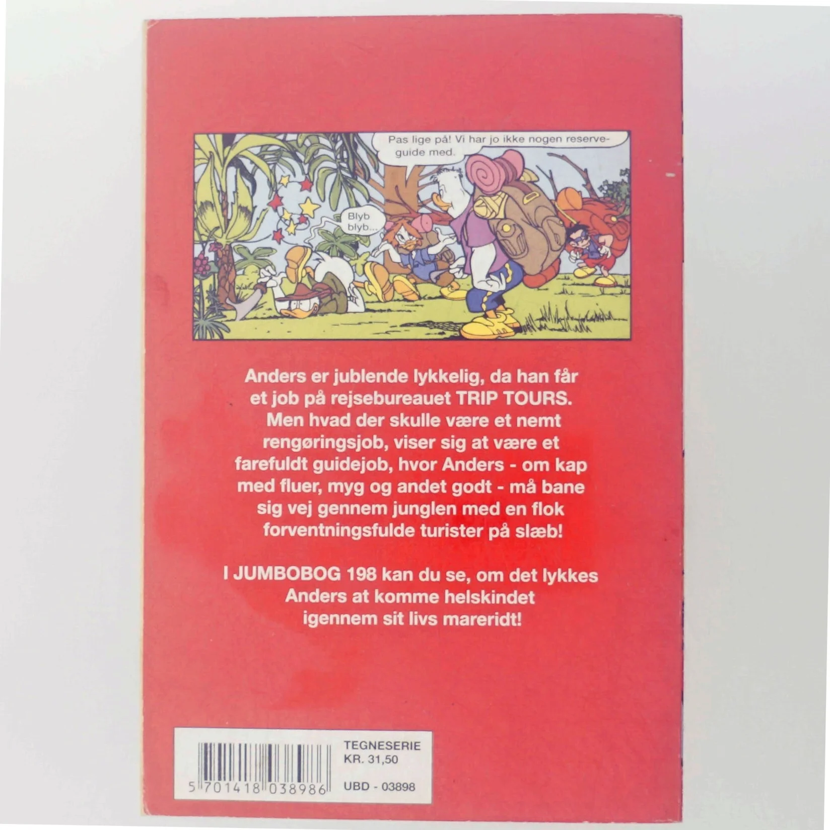 Anders And Jumbobog fra Walt Disney