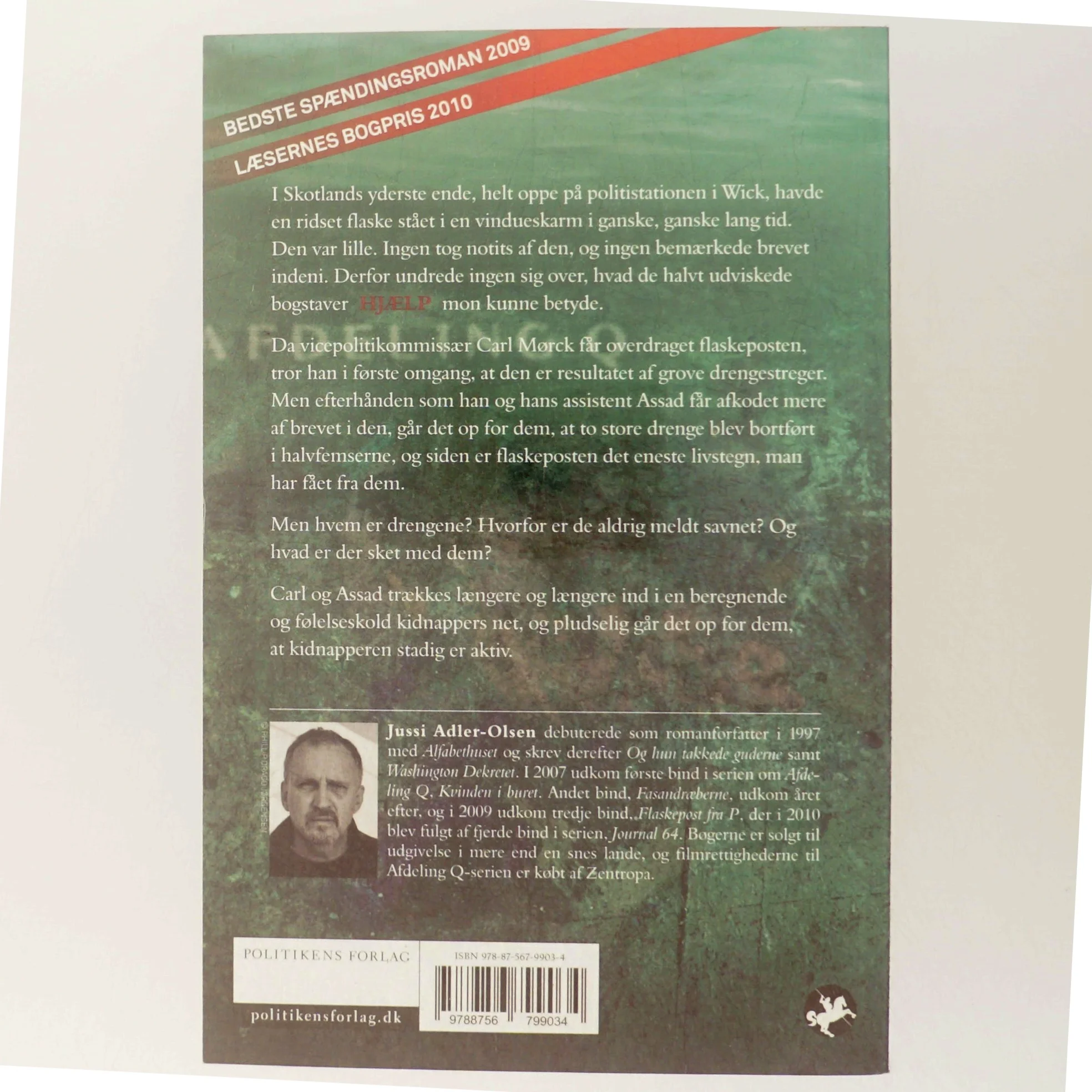 Flaskepost fra P af Jussi Adler-Olsen (Bog)