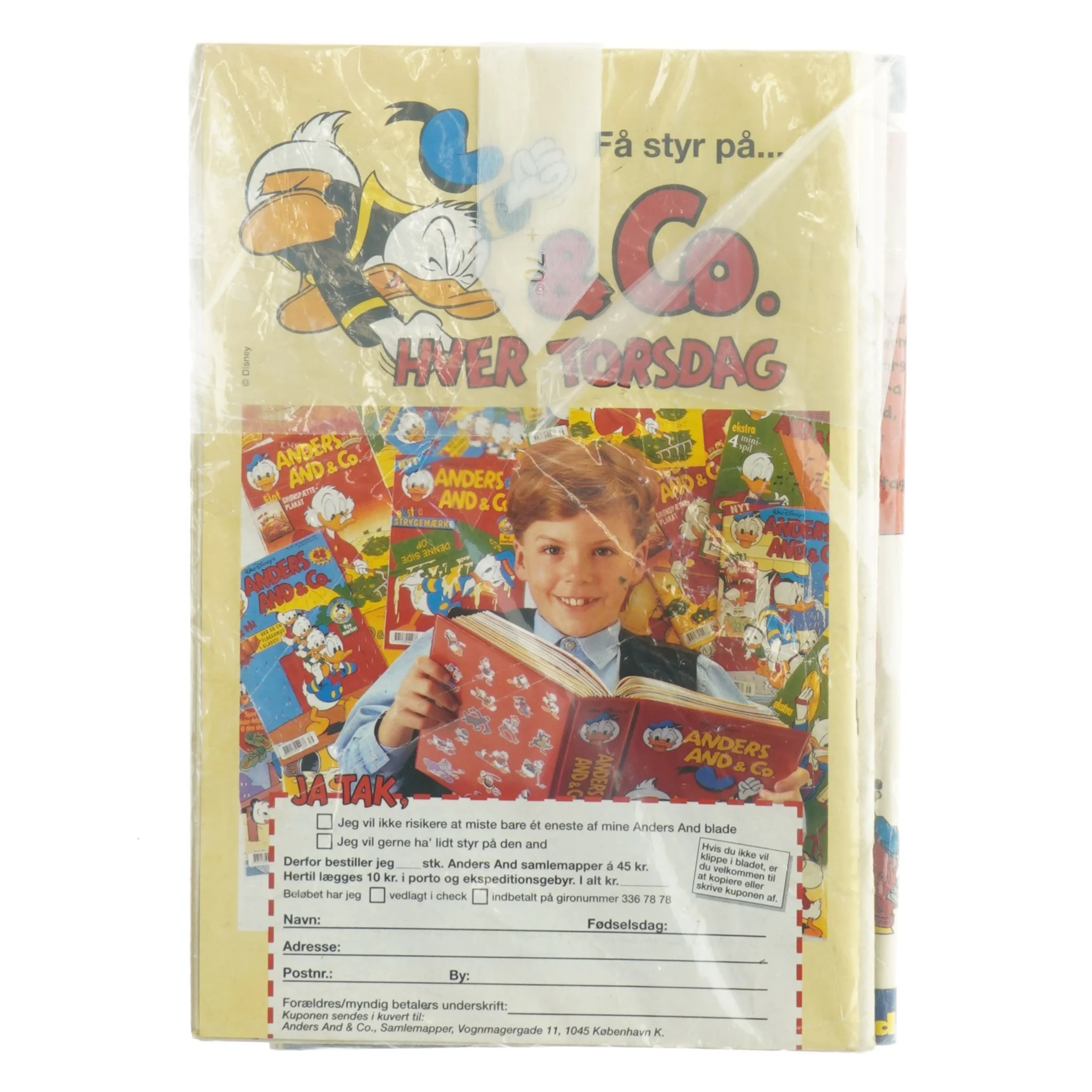 Anders And & Co. tegneserieblade fra Disney