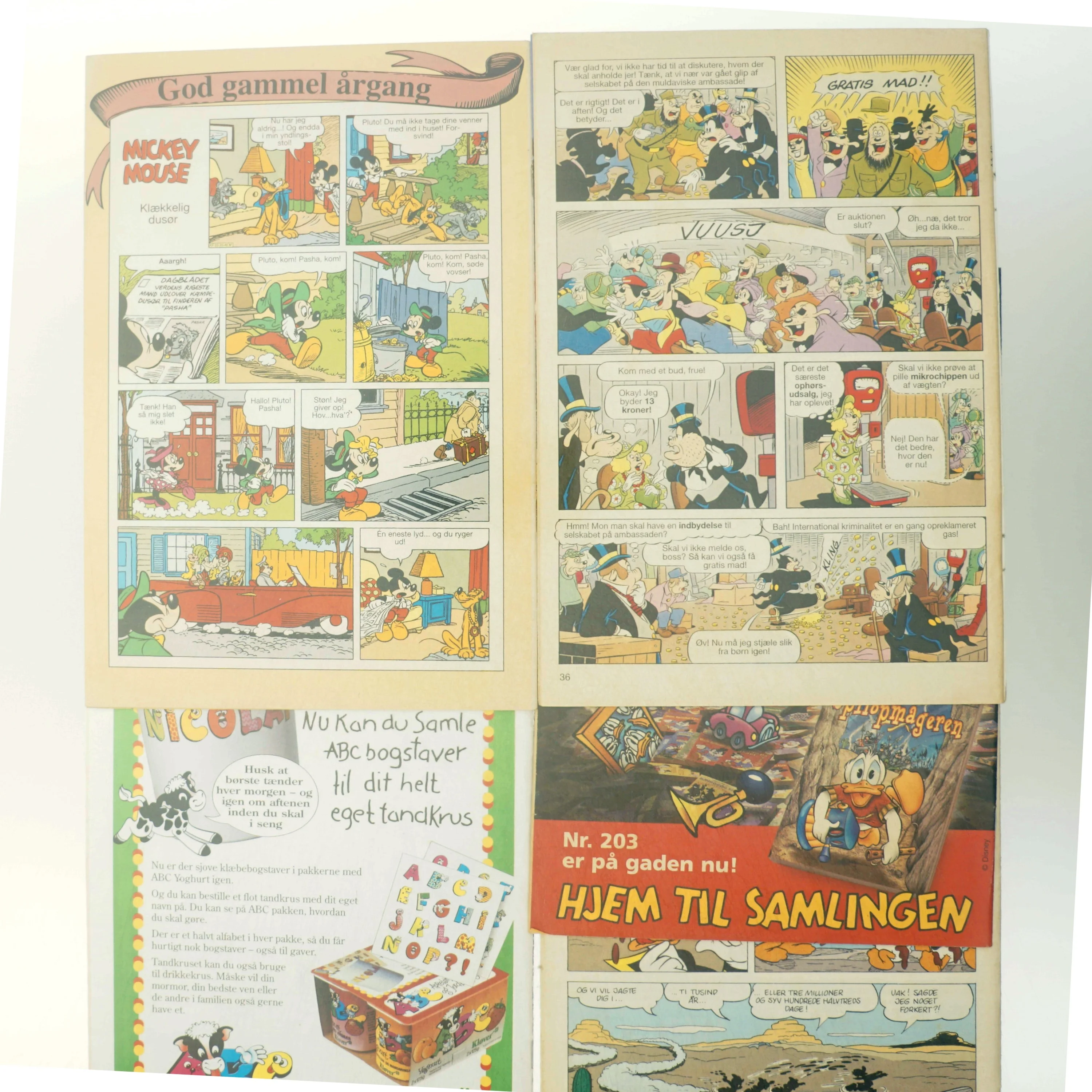 Anders And-blade fra Walt Disney