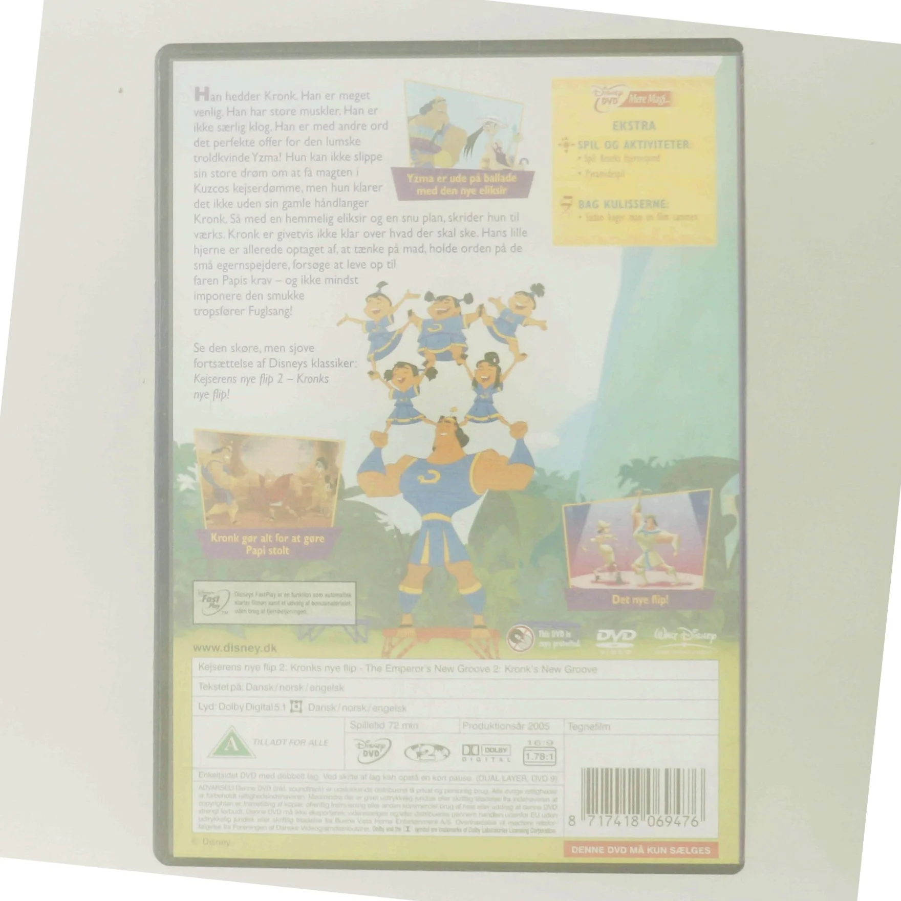 Kejserens nye flip 2 fra Walt Disney (DVD)