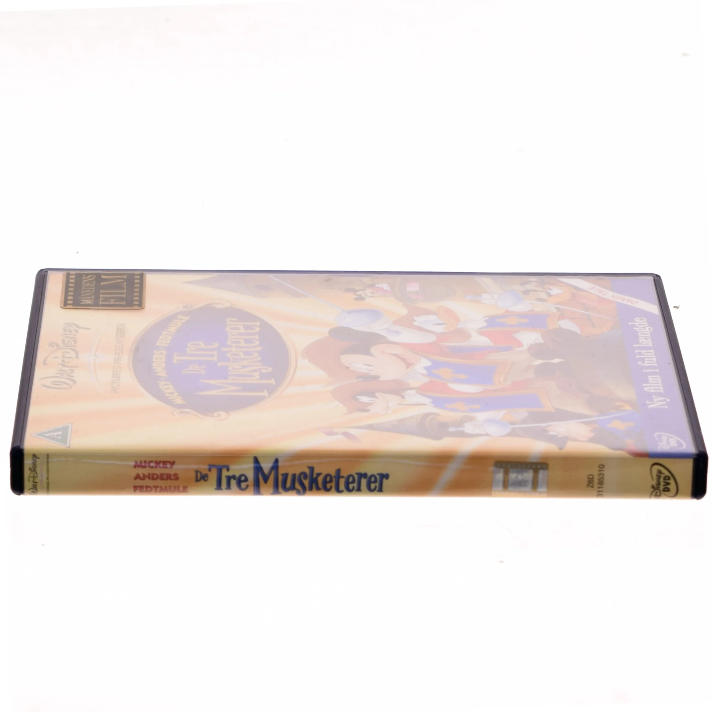 De tre musketerer fra Walt Disney med Mickey Mouse (DVD)