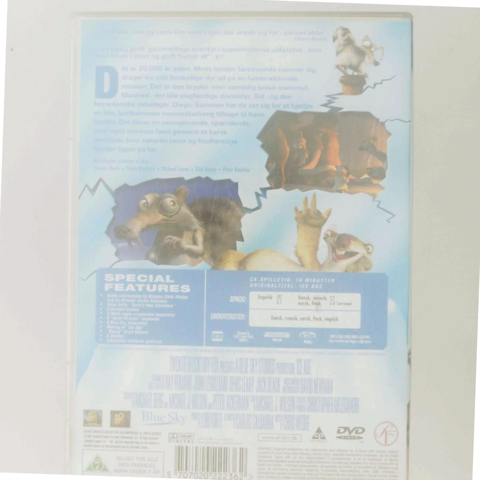Ice Age med Ray Romano (DVD)