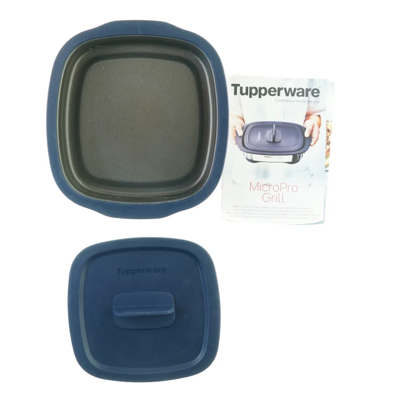 Micro pro grill fra Tupperware (str. 26 x 5 cm)