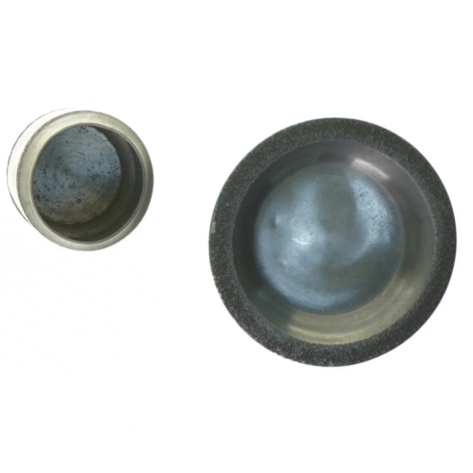 Metal skåle fra Peweter (str. 10 cm 6 x 5 cm)