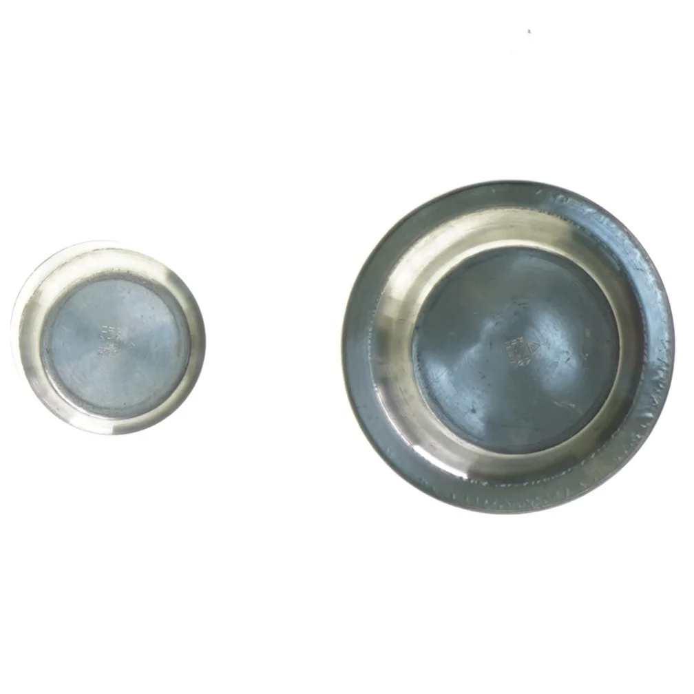 Metal skåle fra Peweter (str. 10 cm 6 x 5 cm)