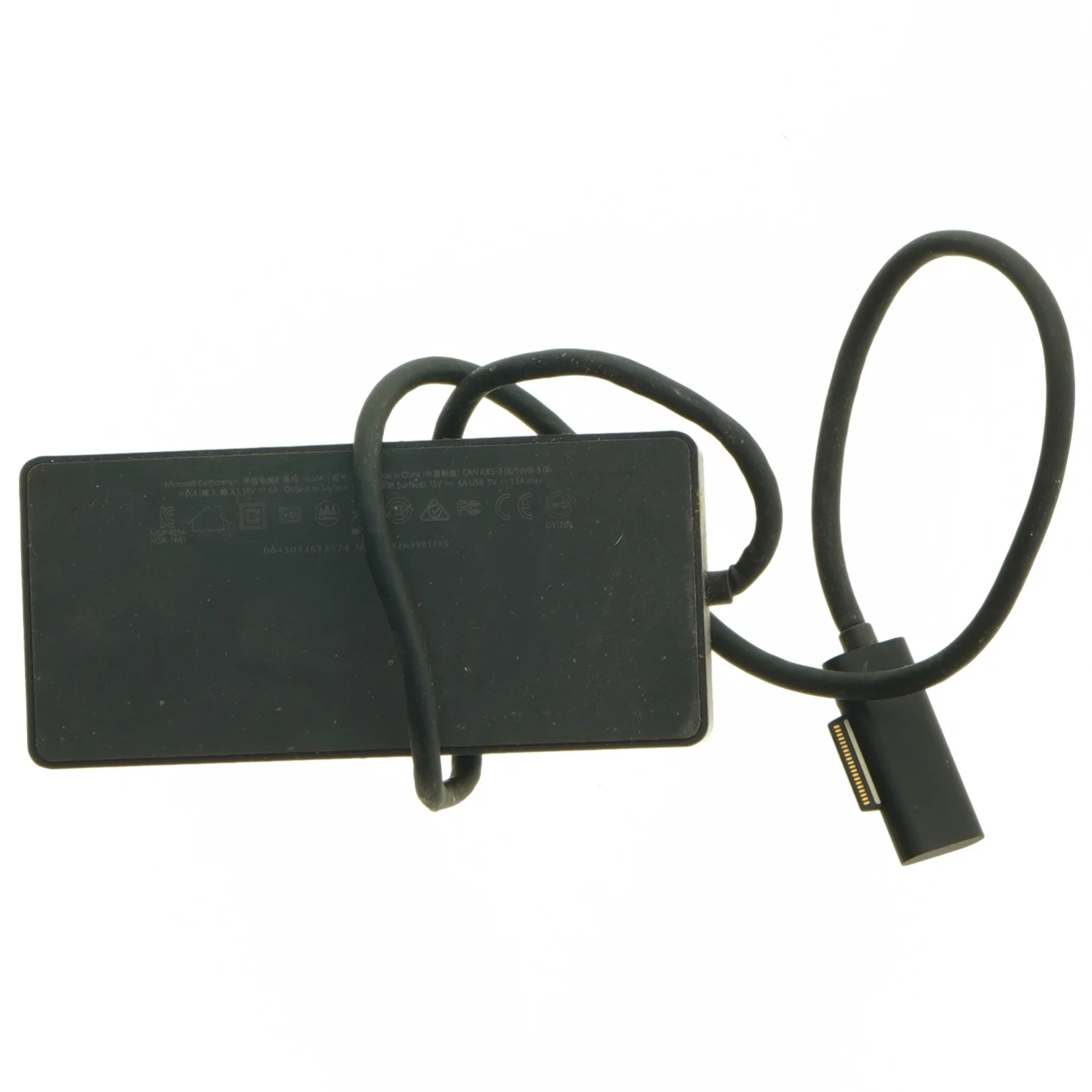 Microsoft strømforsyning fra Microsoft (str. 13x6 cm)