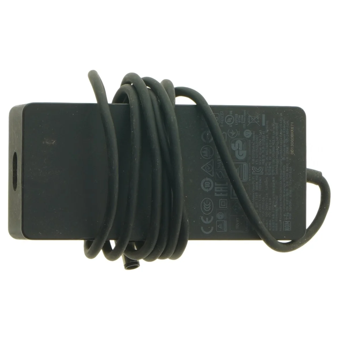 Strømforsyning til bærbar computer (str. 6x13 cm)