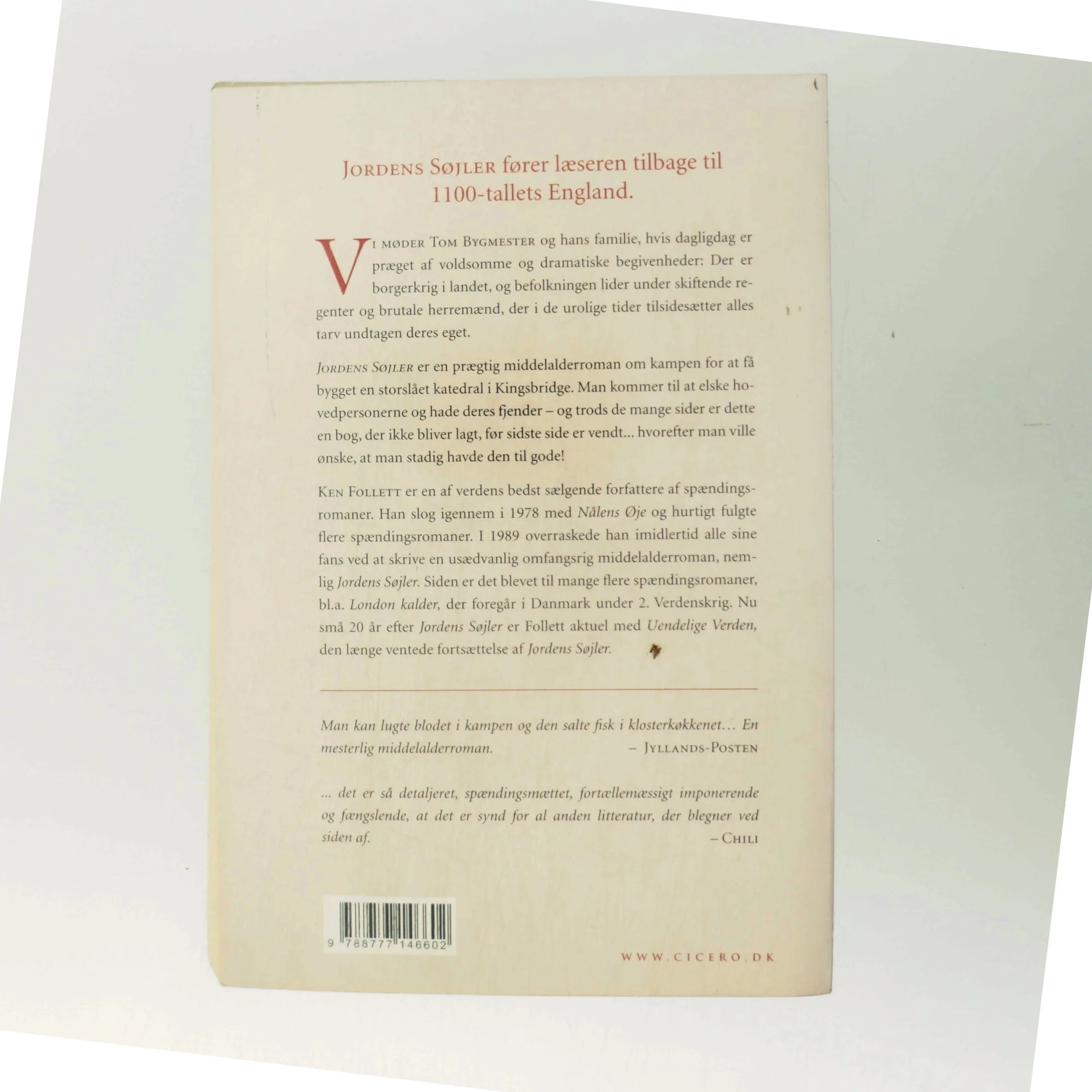 Jordens SÃ¸jler af Ken Follett (Bog)