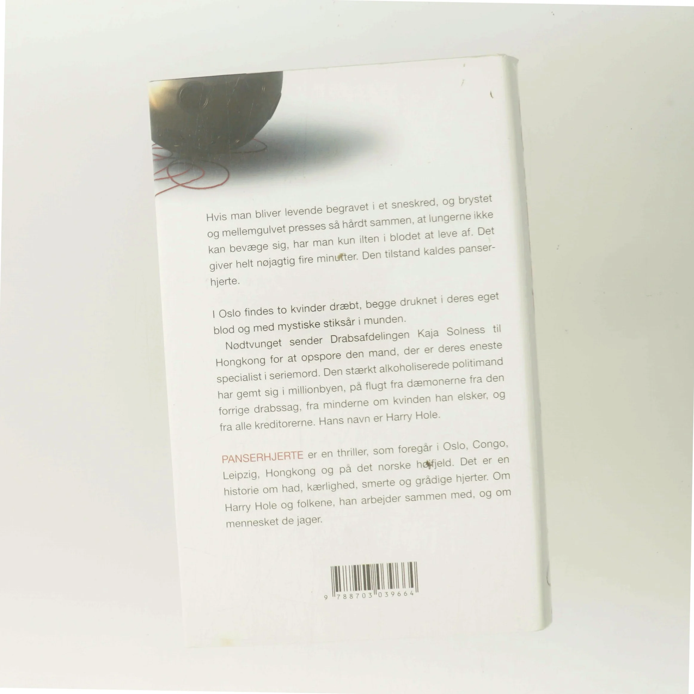 Panserhjerte af Jo Nesbø (Bog)