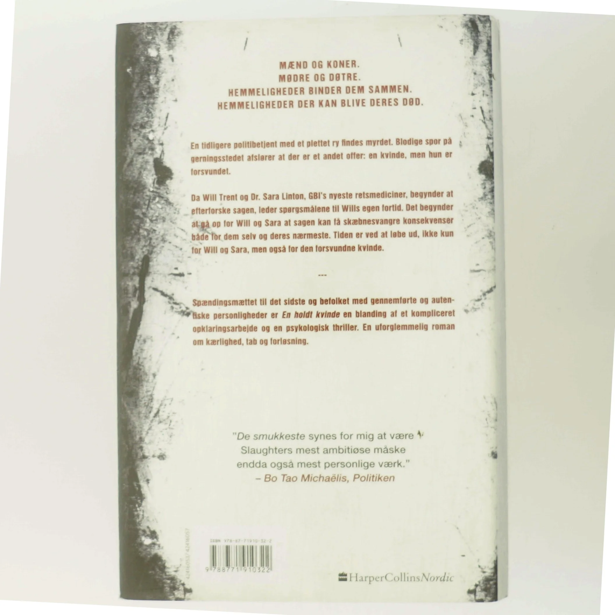 En holdt kvinde af Karin Slaughter (Bog)